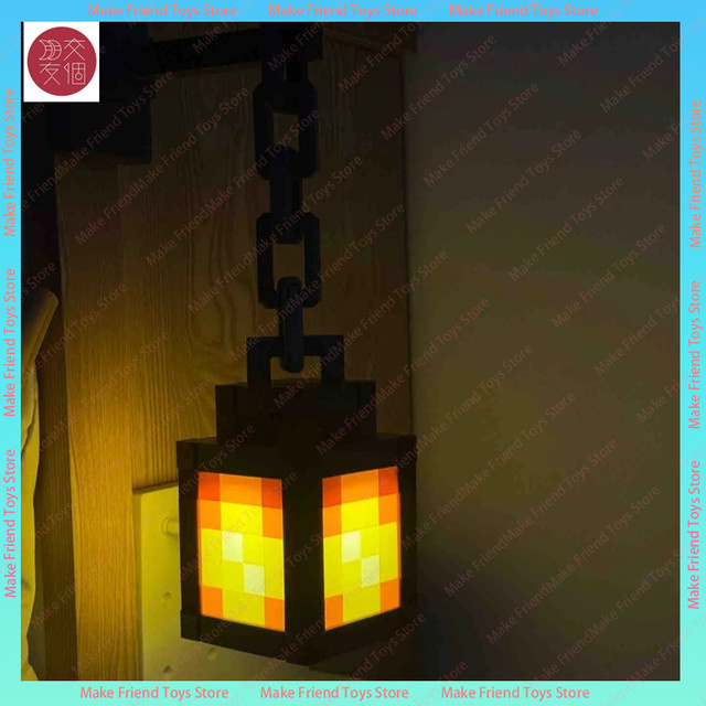Bandai Brownstone Taschenlampe mit Gaming-Thema, USB-C wiederaufladbares RGB LED-Nachtlicht in Mehrfarbig, mit Fernbedienung für Desktop- und Wandmontage - Bild 1