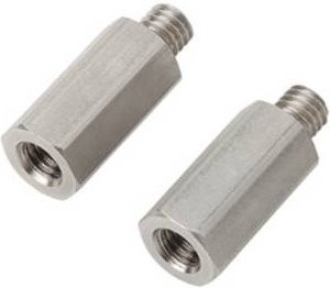 Weidmüller SP M6 10 S2 Abstandsbolzen in Silber, 4 Stück - Bild 1