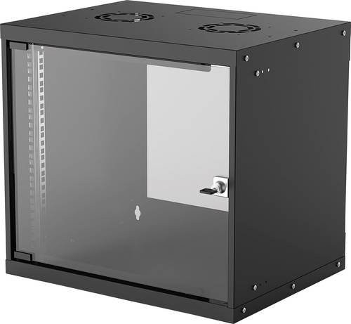 Intellinet Basic Line 19 Zoll Wandgehäuse 9HE Schwarz RAL 9005 B/T/H: 540 x 400 x 487 mm - Bild 1