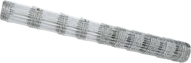 vidaXL Feldzaun aus verzinktem Stahl in Silber, B: 50 cm, H: 1,2 m - Bild 1