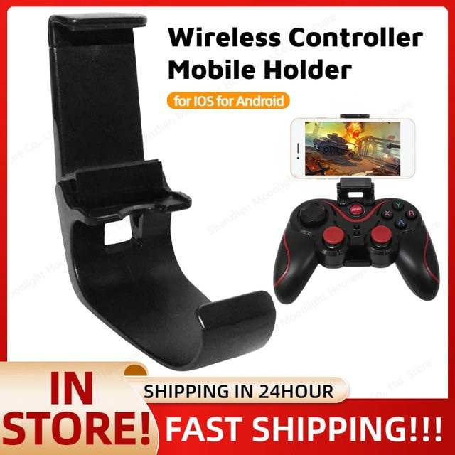 APWIKOGER Mobile Gamepad Halterung für Android und iOS in Schwarz - Bild 1