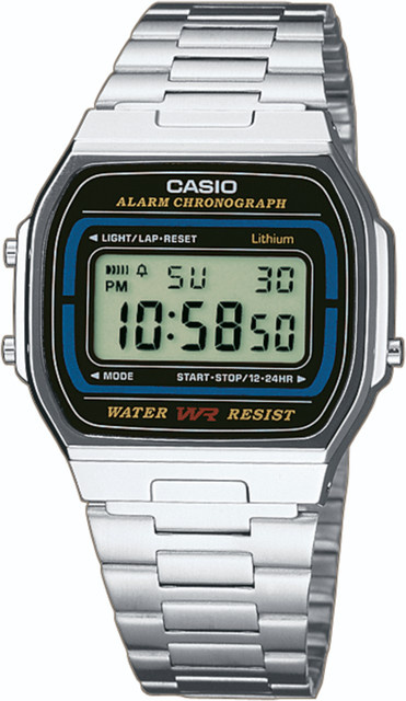 CASIO Digitaluhr, Quarz, Kunststoff, 35 mm, Herren - Bild 1