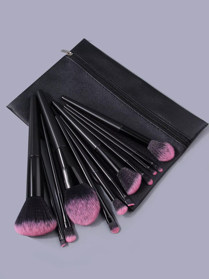 KOSSHOW Make-up-Pinsel-Set mit Schwamm und Aufbewahrungstasche, Unisex - Bild 5