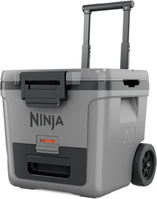 Ninja FrostVault FB230 Kühlbox mit Trockenzone und Rädern, Grau, 28 l - Bild 2