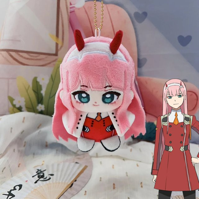 BOOCRE Schlüsselanhänger Anime Darling In The Franxx Zero Two, Unisex - Bild 1