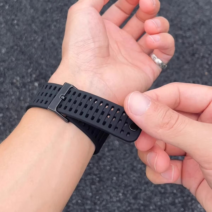 FancyWrist Uhrenarmband Silikon, Schwarz - Bild 4