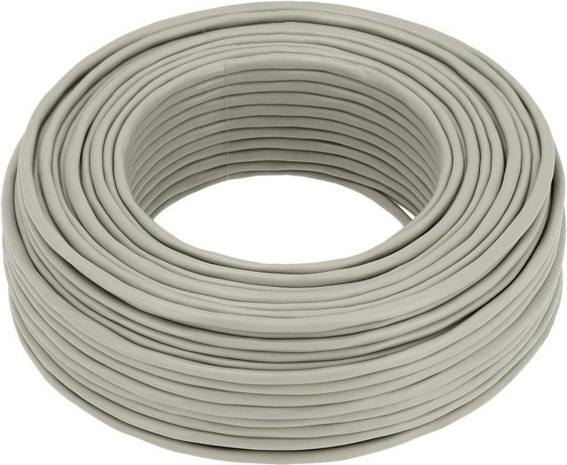 Hama Telefonkabel Grau 50 m - Bild 1