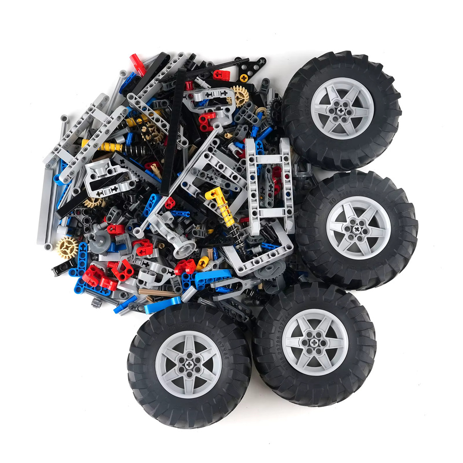 stemedu MOC 4WD Allrad-Kletterfahrzeug, ferngesteuertes Auto, mit Servomotor - Bild 3