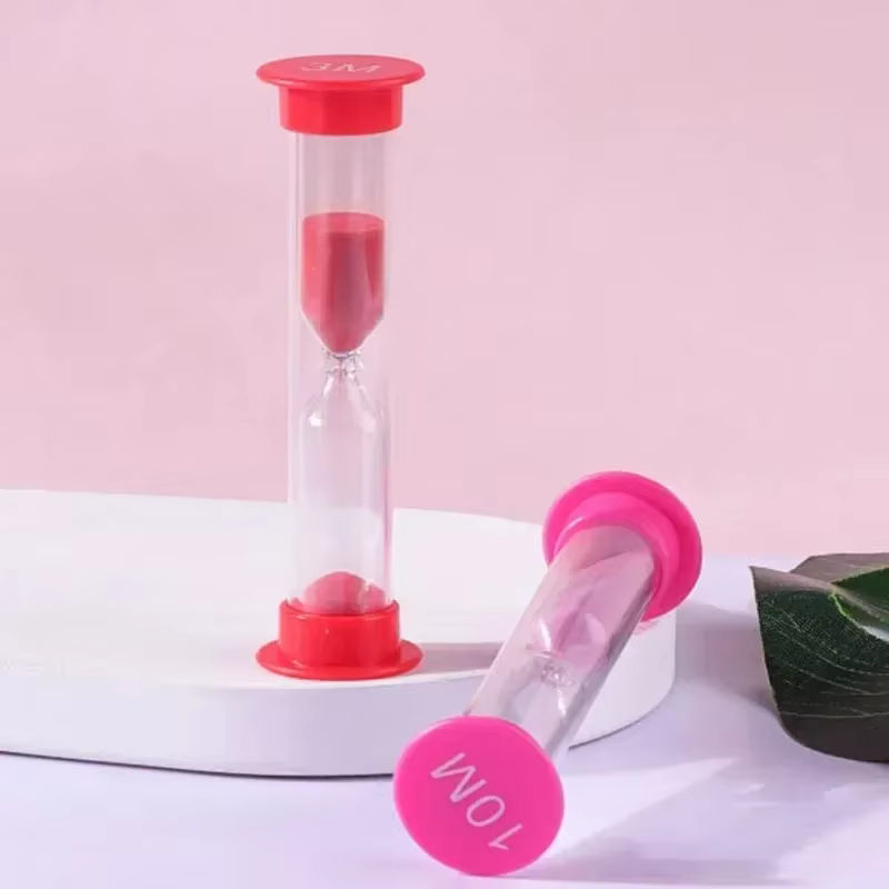 Bunte Sanduhr aus Glas als dekorativer Timer für Kinder und Wohnkultur in verschiedenen Zeitintervallen - Bild 3