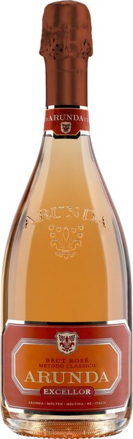 Arunda Brut Rosé Excellor Metodo Classico Schaumwein 0,75 l - Bild 1
