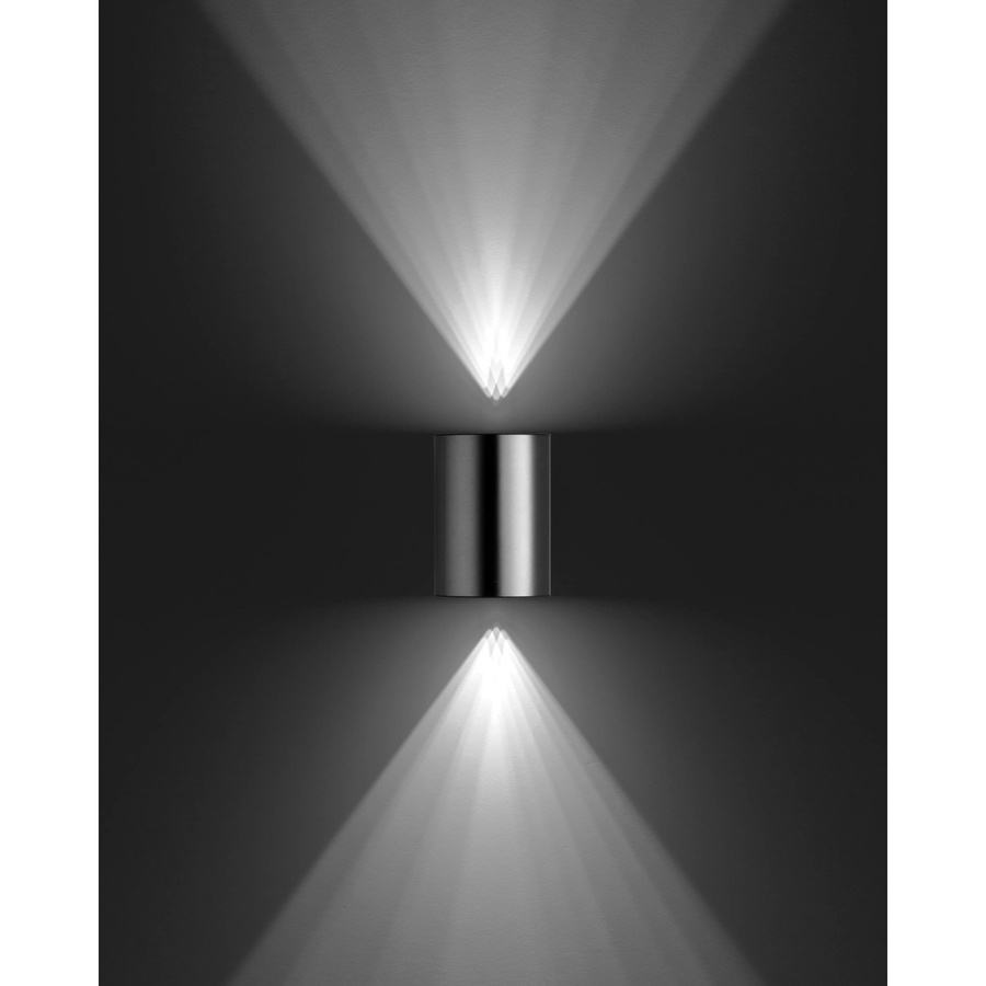 Philips LED-Außenwandleuchte Buxus in Silber mit Up-Down-Lichtfunktion und IP44 Schutzklasse - Bild 2