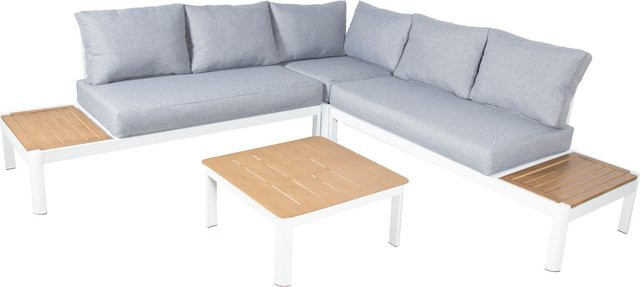 Aluminium Gartenmöbel Loungemöbel Lotus mit Olefin-Polstern - Bild 1