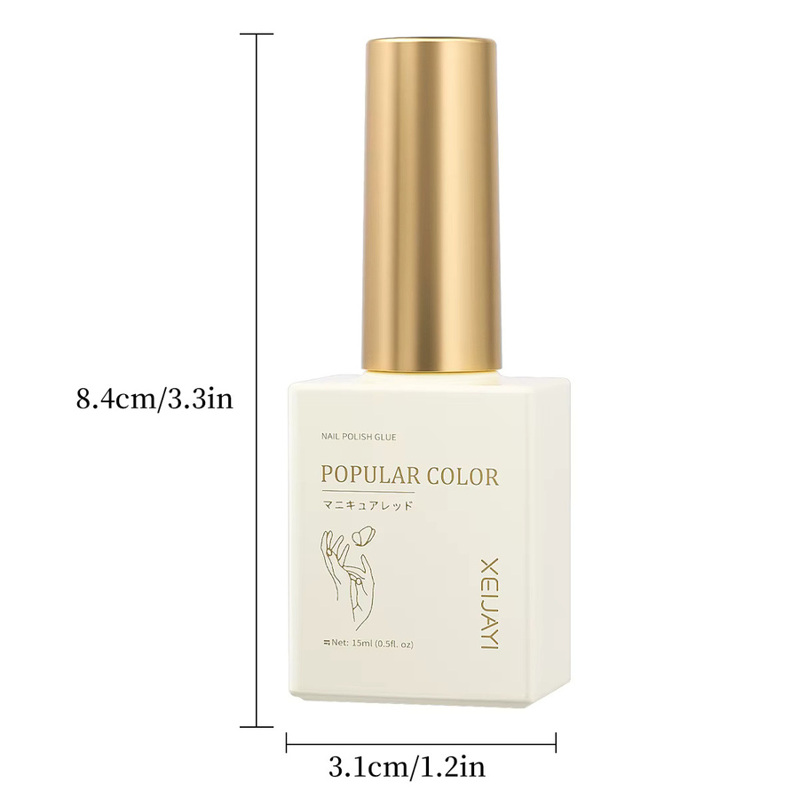 XEIJAYI Gel-Nagellack, Nude, Glänzend, 15 ml, Damen - Bild 3