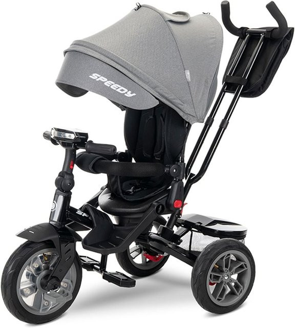 Lorelli Tricycle Speedy Dreirad mit Licht und Sound dunkelgrau - Bild 1