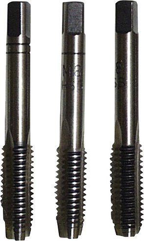 Connex Handgewindebohrer-Satz aus Stahl in Grau und Silber mit Ø 6,8 mm - Bild 1