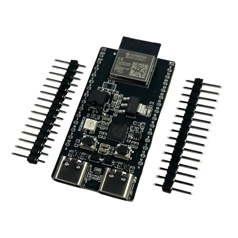 Espressif Systems ESP32-C6-DevKitM-1 Entwicklungsboard ESP32-C6-Serie ESP32-C6-mini-1-N4 in Schwarz - Bild 3