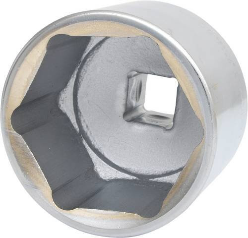 KS Tools CLASSIC Sechskant-Stecknuss kurz 1 Zoll 80mm silber - Bild 1