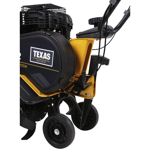 Texas Benzin-Motorhacke TX612TG Dual-Shaft in Gelb-Schwarz mit 4 kW - Bild 2