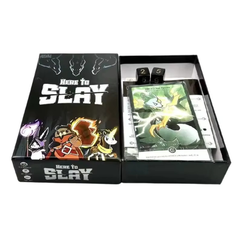 Here to Slay Holiday Expansion Pack, Strategisches Rollenspiel-Kartenspiel, 2–6 Spieler - Bild 3