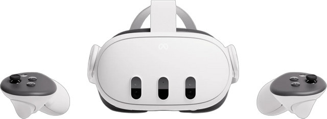 Meta Quest 3 VR-Headset Refurbished in Weiß - Bild 1
