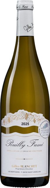 Gilles Blanchet Pouilly-Fumé Weißwein, Sauvignon Blanc, Frankreich, 0,75 l - Bild 1
