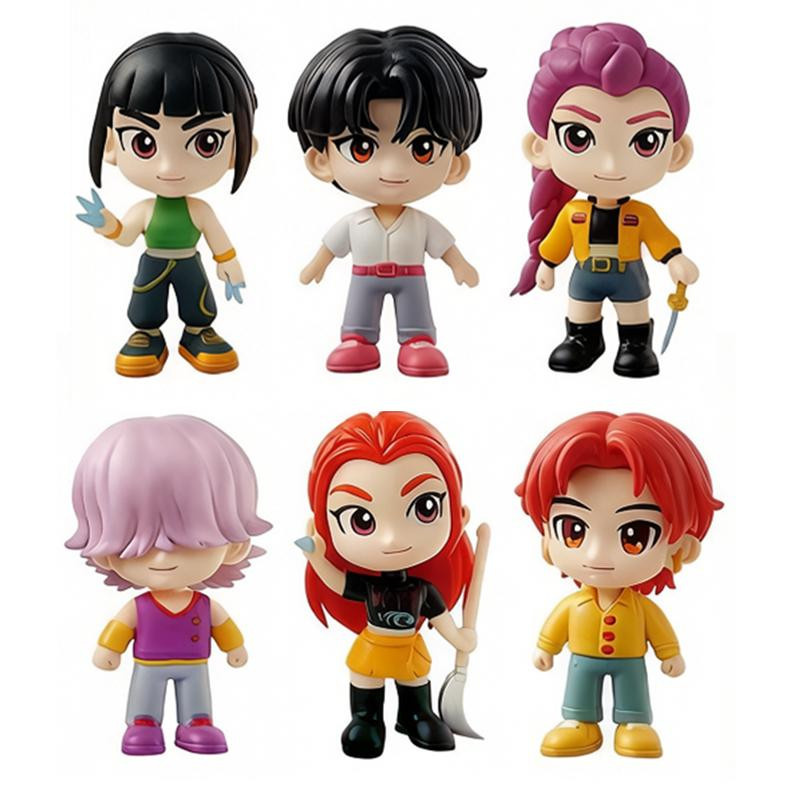 Yiran toy 1 K-POP DEMON HUNTERS Blind Box Statue PVC Set - Bild 3