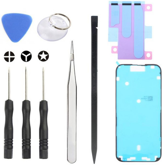 Jiafa JF-8162 9in1 Reparaturset zum Akku-Austausch für Apple iPhone 16 Pro Max in Multicolour - Bild 1