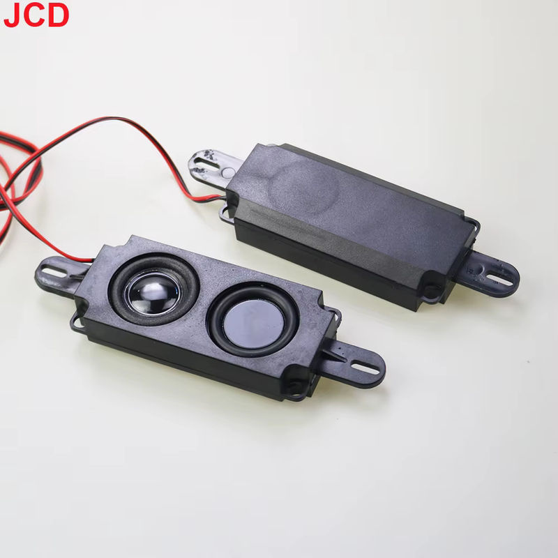 1pai Multimedia Doppel Membran Lautsprecher 8R 10W Schwarz B: 4,5 cm, H: 15 cm, T: 2,1 cm - Bild 2