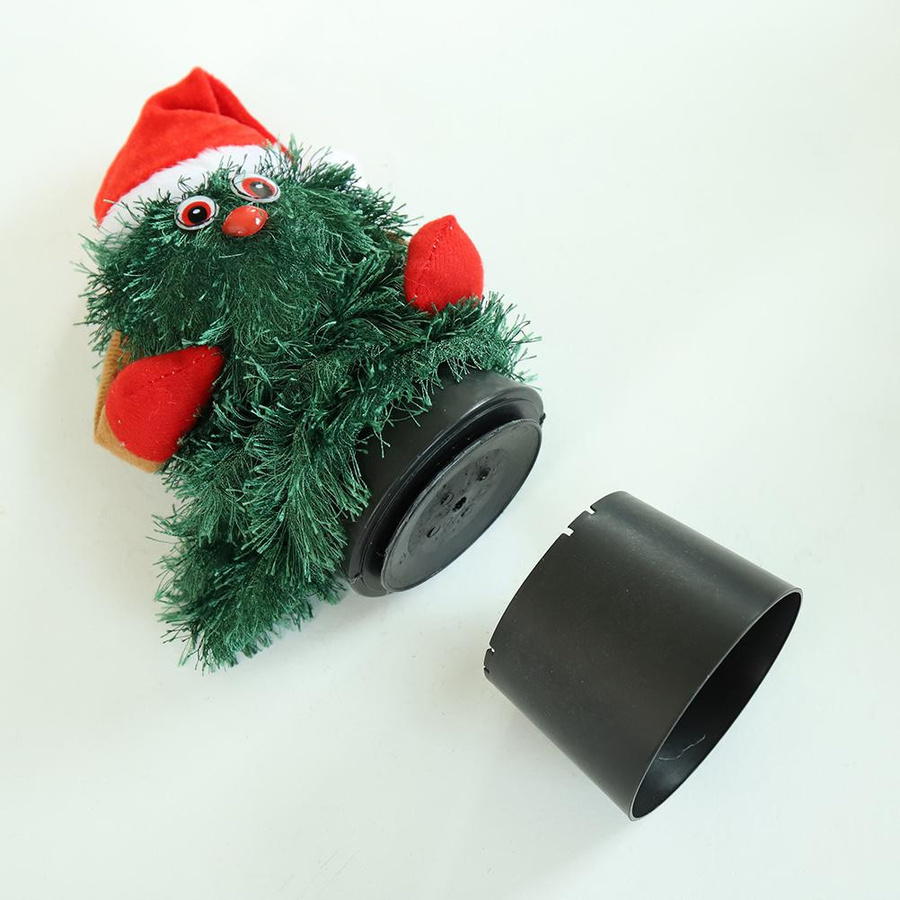 TOMTOP JMS Elektrischer Weihnachtsbaum rotierendes Musikspielzeug ab 3 Jahren - Bild 6
