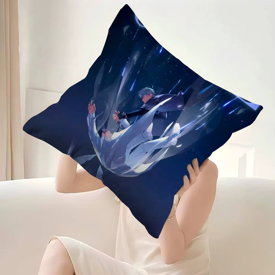 Rastar Anime A-Alien Stage Kissenbezug im Country-House-Stil, quadratisch, B/T/H: 30 x 30 x 3 cm - Bild 4