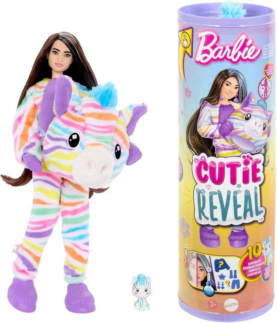 Mattel Barbie Color Reveal Dream Color Puppen Plüsch ab 3 Jahren - Bild 1