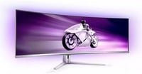 Philips Evnia 8000 49M2C8900/00 Gaming-Monitor, Weiß, 48,9 Zoll, Curved, Dual QHD, QD-OLED, 240 Hz - Bild 1