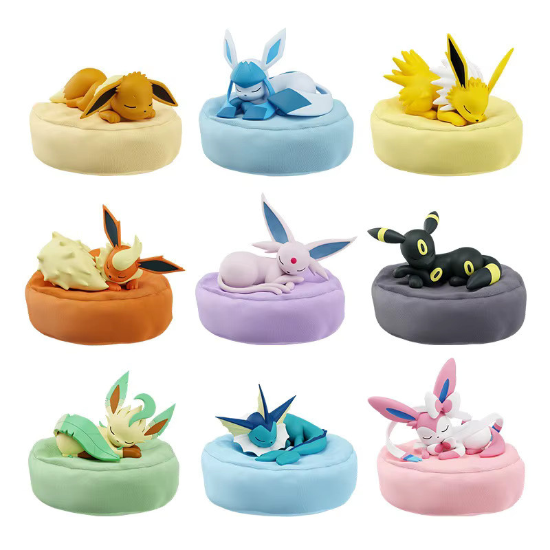 LANGBOWANG Pokémon Eevee Blind Box, Actionfiguren, Kunststoff, Bunt / Mehrfarbig - Bild 2