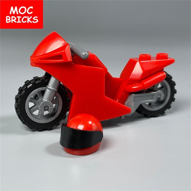 Yiran toy MOC Bausteine Motorrad Motorrad Crossrad, ab 6 Jahren - Bild 1