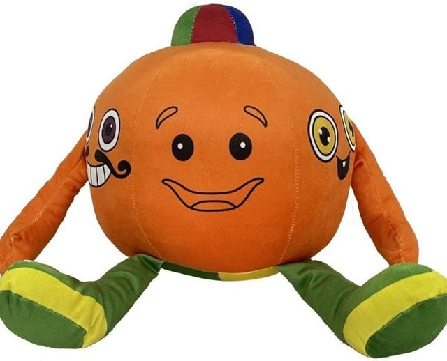 Yiran toy Mehrgesichtiges Kürbis-Stofftier, 30cm, ab 3 Jahren - Bild 1