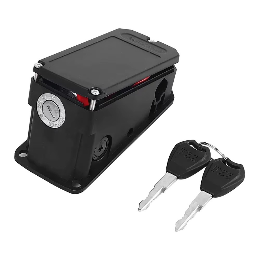 Engwe E-Bike Batterie Anschlussplatte mit seitlicher Entladung für DCH-009 ALX009 in Schwarz - Bild 3