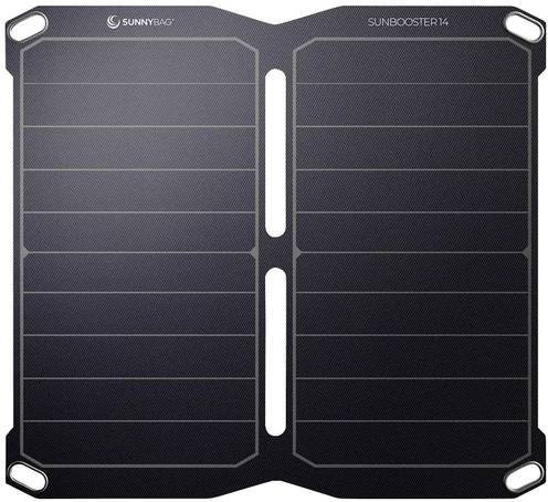 Sunnybag Sunbooster 14 Solarpanel Schwarz mit 14W und 2000mA Ladestrom über USB-A - Bild 1