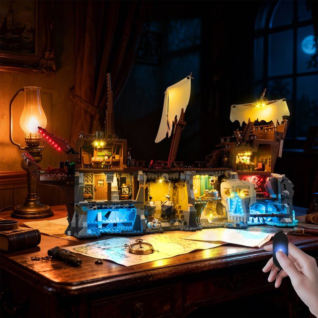 LEGO The Goonies Piratenschiff Ideas LED-Lichtset, Bausteine - Bild 1