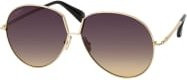 Max Mara MM 0081 32B Sonnenbrille Aviator, Metall, Damen, gold - Bild 1