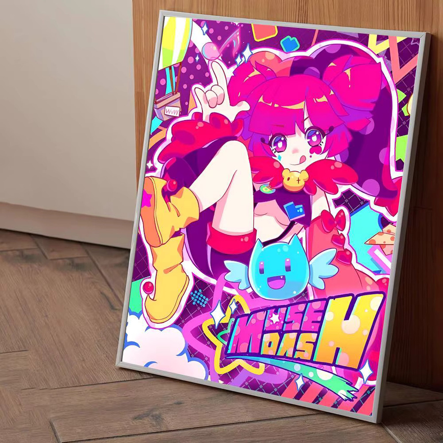 Muse Dash Poster Bilibili Wandkunst Aufkleber Mehrfarbig - Bild 4