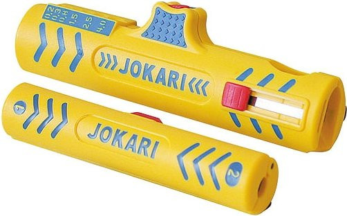Jokari Kabelverarbeitungs-Set Secura II für Coaxialkabel und Rundkabel in Gelb - Bild 1