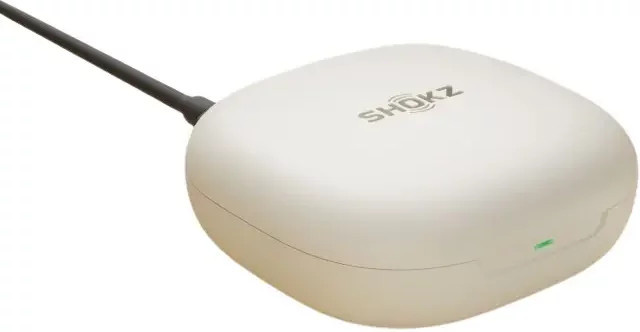 Shokz OpenFit 2 Bluetooth-Kopfhörer in White und Beige - Bild 1