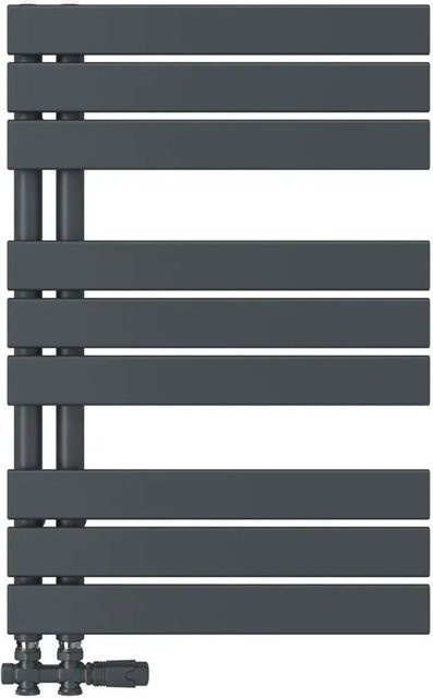 Emke Badheizkörper Handtuchwärmer in Anthrazit mit 416W, B/H: 50 x 76 cm - Bild 1