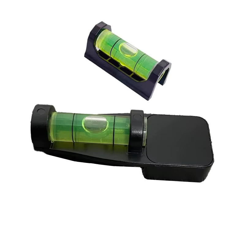 Magnetische Wasserwaage für Jagdfernrohre in Grün und Schwarz - Bild 2
