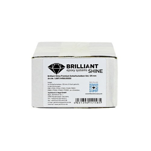 BRILLIANTShine Schleifscheiben-Set für Exzenterschleifer, 44-teilig, bunt - Bild 2