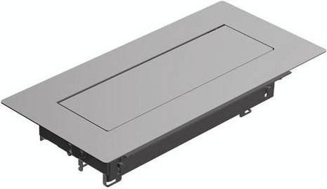 Bachmann 925.800 Einbaurahmen aus Aluminium in Silber, bündig montiert - Bild 1