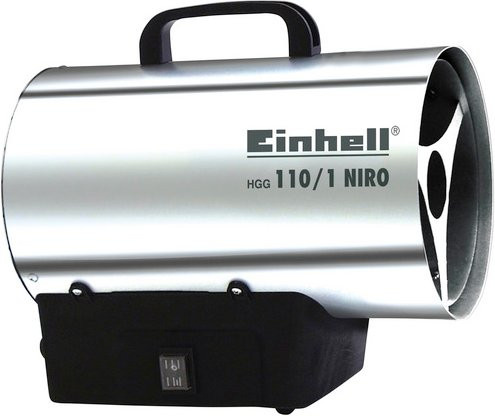 Einhell Heißluftgenerator HGG 110/1 Niro in Silber, B/H/T: 39,5 x 29 x 18 cm - Bild 1