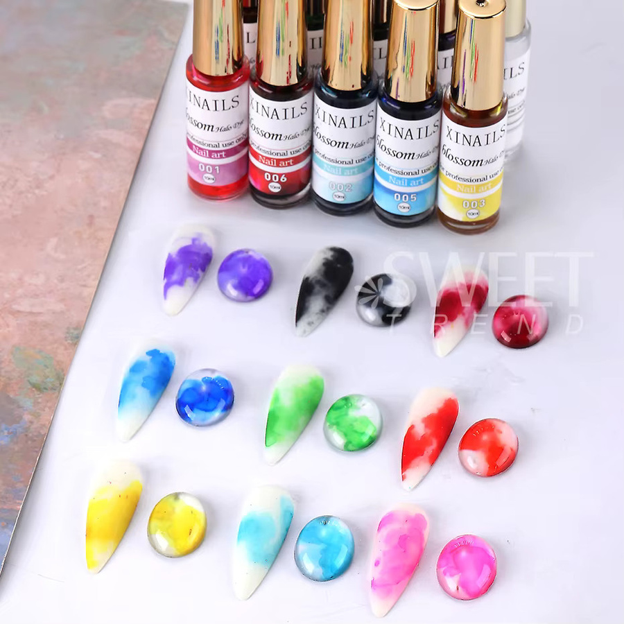 SWEET TREND Nail Gel Polish Marmor Aquarell, 10 ml, Glänzend - Bild 2