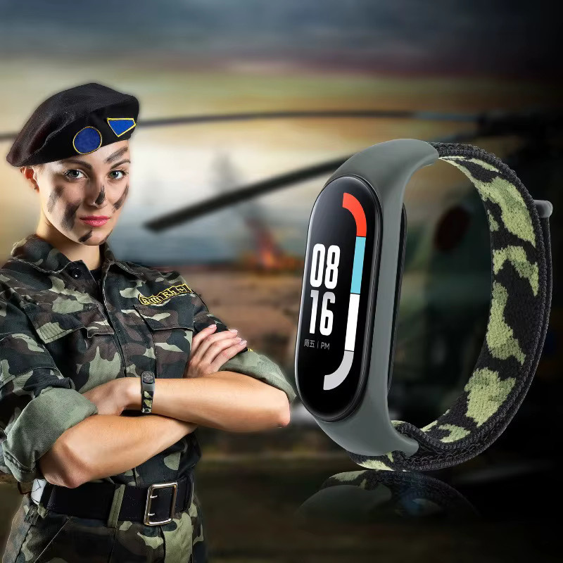 Xiaomi Uhrenarmband Nylon, Camouflage, Multicolor, Unisex - Bild 2