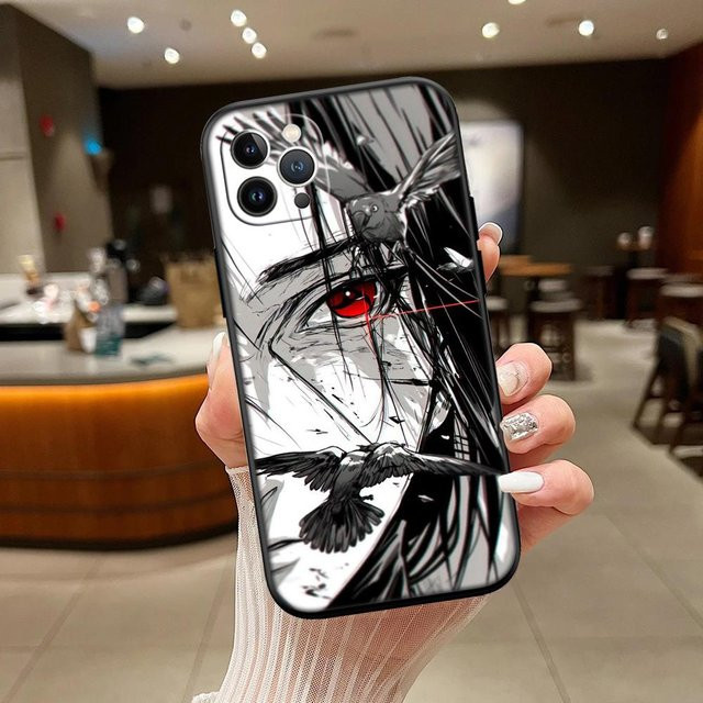 Schutzhülle mart38 Naruto Uchiha Itachi für iPhone 16, 15, 14, 13, 12 Pro Max Plus Mini in Multicolour - Bild 1